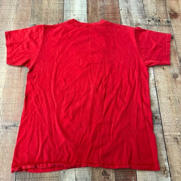 Looney Tunes red Marvin the Martian graphic tshirt men's large - Picture 9 of 12